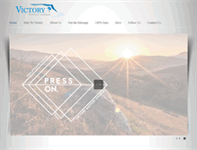 Tablet Screenshot of dev.greatvictory.org